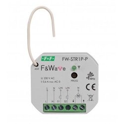 Rádiový ovladač rolet do krabičky 230V FW-STR1P-P F&F