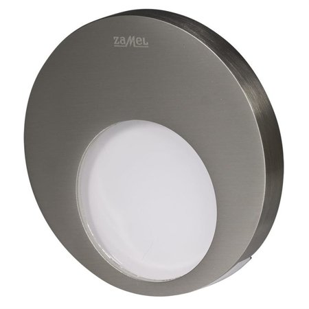 LED svítidlo Muna na omítku 14V DC, barva nerezová ocel, teplá bílá 02-111-22 Ledix Zamel