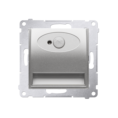 Schodišťový senzor Kontakt Simon 54 Premium 14V stříbrný DOSC.01/43