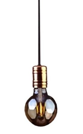 Závěsná lampa jednoduchá Cable Black/Copper E27 Nowodvorski 9747